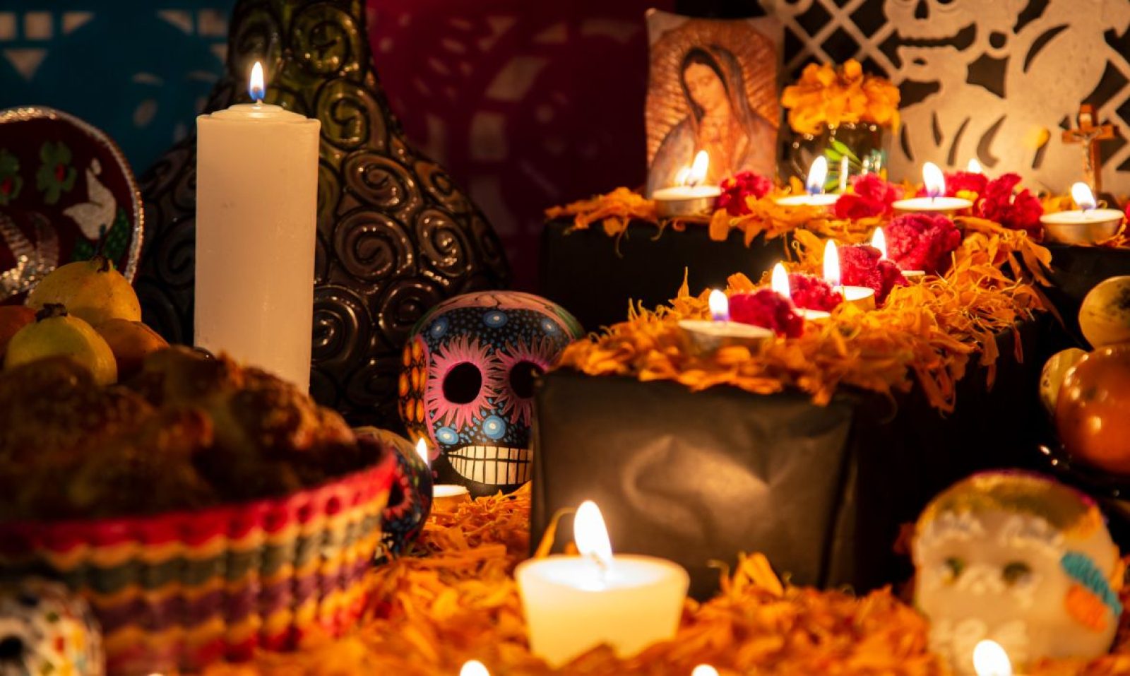 Alimentos para conmemorar el día de muertos