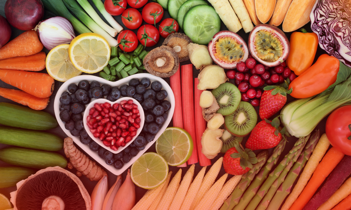 El propósito de comer saludable